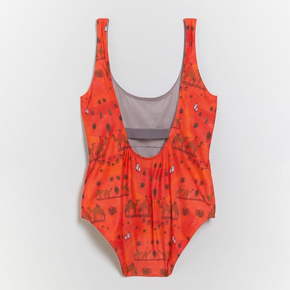 Anthro Isabelle Feliu Haukland One-Piece Swimsuit - Picture 2 of 5